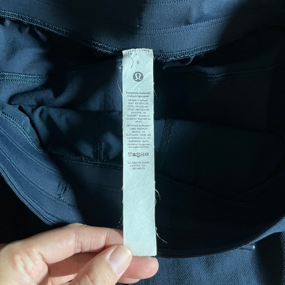 Lululemon License to Train High Rise Joggers Pants - Women's Size 8 - Blue - Picture 6 of 9